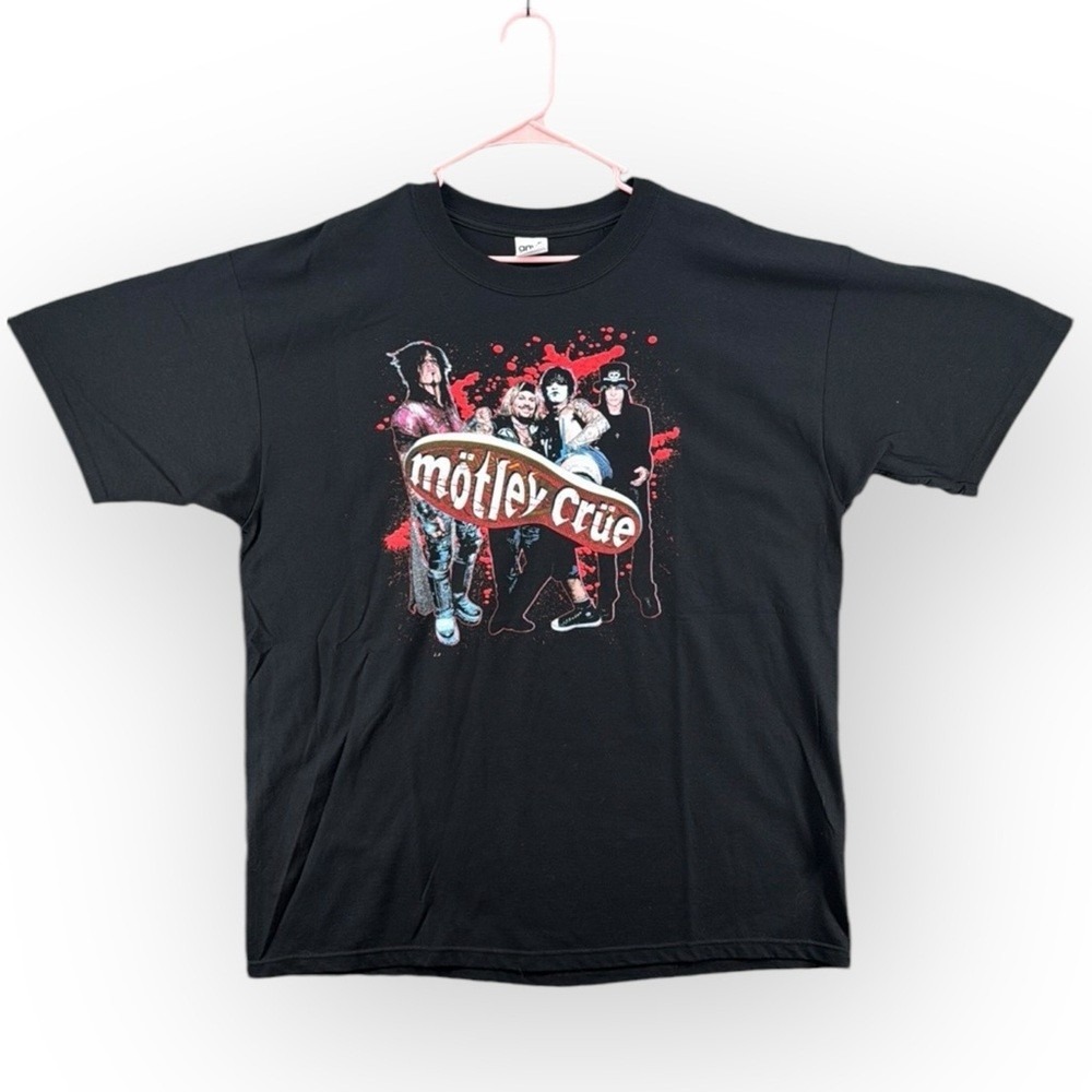 Vintage Anvil Motley Crue 2006 Carnival of Sins Concert T-Shirt Men's Sz XXL New